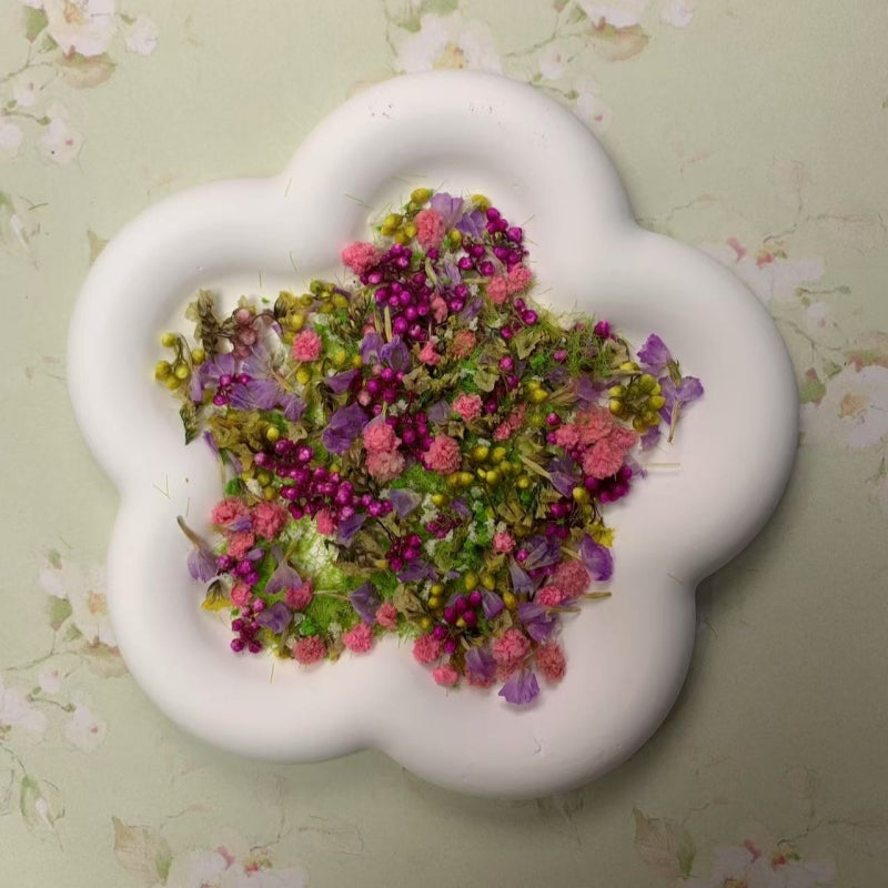 【flower mixture】1 box of unique dried flowers mixture for DIY craft